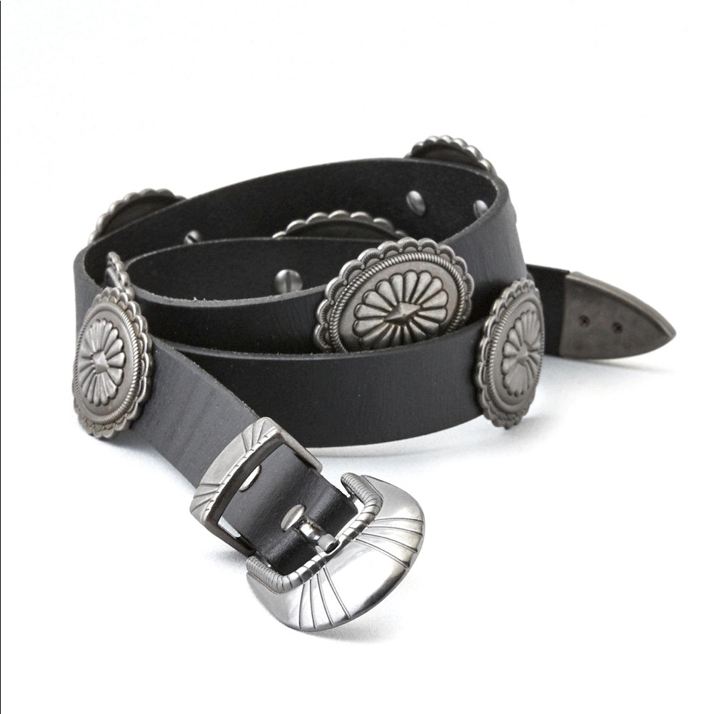 American Eagle Western 3-piece Concho Belt
